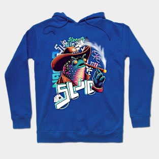 Slic. "The Slickest Slug in the milkyway" Hoodie